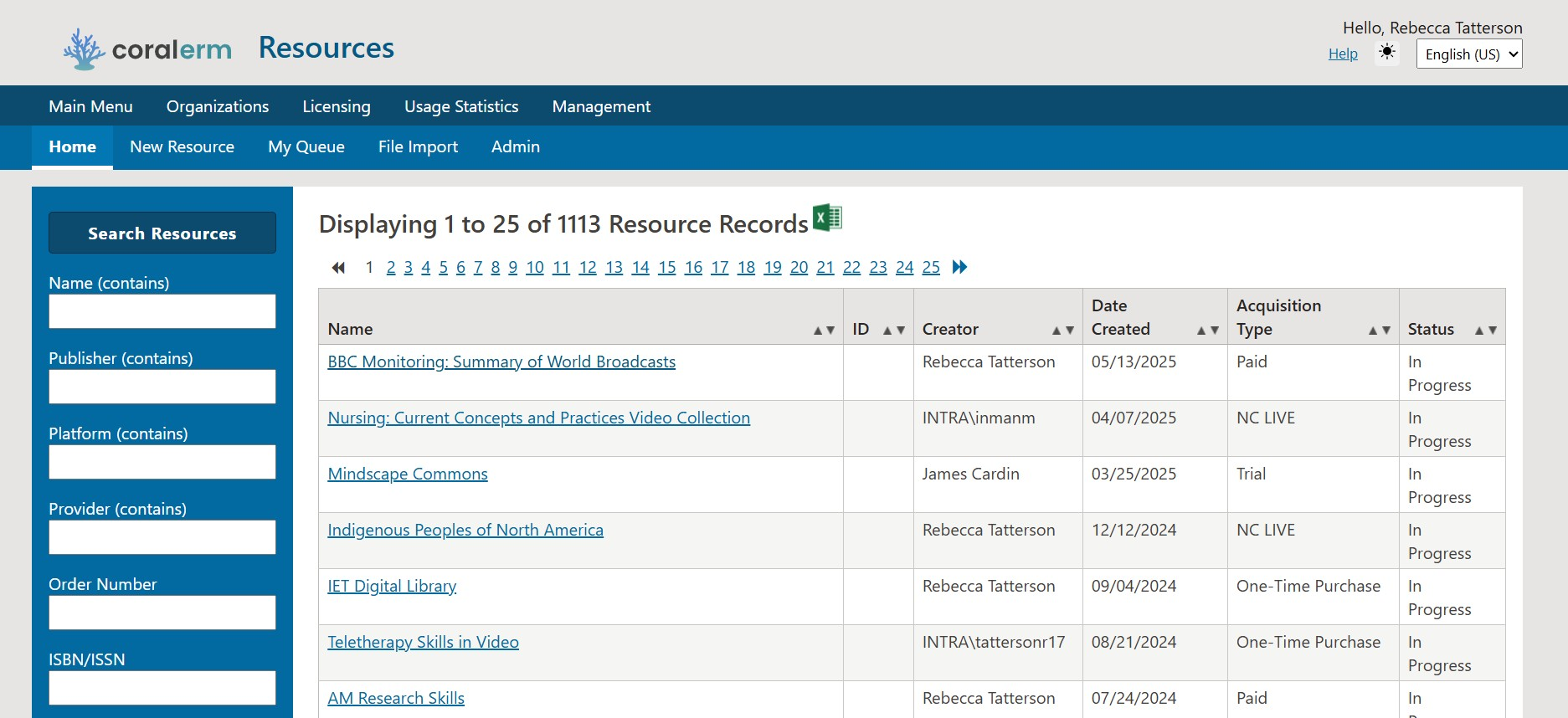 CORAL Resources CORAL Resources